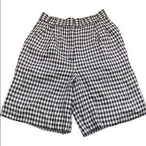 JH COLLECTIBLES Petites Plaid Shorts Sz 10